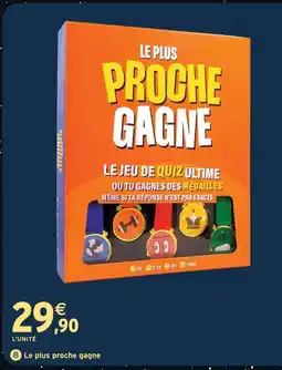 Intermarché Hyper Asmodee le plus proche gagne offre