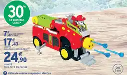 Intermarché Hyper Spin master véhicule rescue responder marcus offre