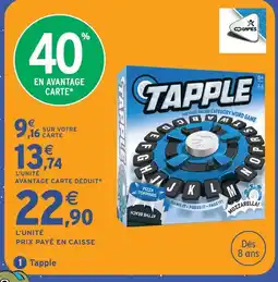Intermarché Hyper Tapple gp games offre