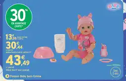 Intermarché Hyper Baby born poupon baby born emma mga offre