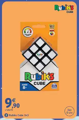 Intermarché Hyper Rubik's rubiks cube 3x3 spin master offre