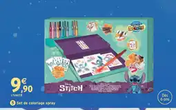Intermarché Hyper Stitch set de coloriage spray offre