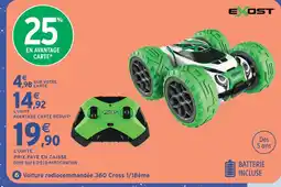 Intermarché Hyper Exost voiture radiocommandée 360 cross 1/18ème offre