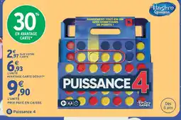Intermarché Hyper Hasbro gaming puissance 4 offre