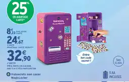 Intermarché Hyper Vtech kidisecrets mon casier magiclocker offre