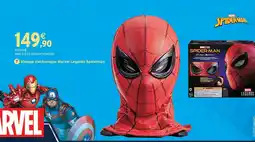 Intermarché Hyper Marvel masque électronique legends spiderman offre