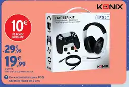 Intermarché Hyper Konix pack accessoires pour ps5 offre