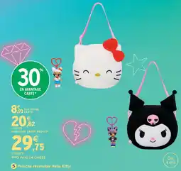 Intermarché Hyper Lol surprise peluche réversible hello kitty offre
