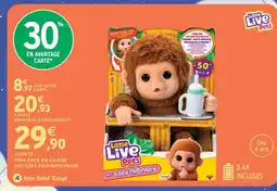 Intermarché Hyper Little live pets mon bébé singe offre