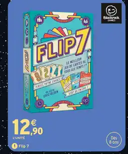 Intermarché Hyper Blackrock games flip 7 offre
