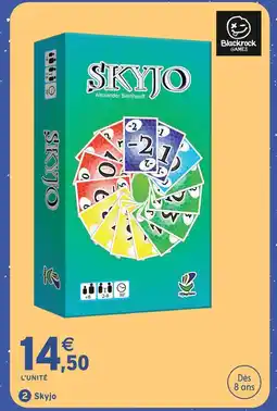 Intermarché Hyper Skyjo blackrock games offre
