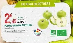 Botanic Pomme granny smith bio offre
