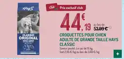 Botanic Hays croquettes pour chien adulte de grande taille classic offre