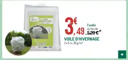 Botanic Jany voile d’hivernage offre