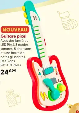 La Grande Récré Hape guitare pixel offre