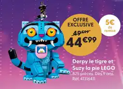 La Grande Récré Lego derpy le tigre et suzy la pie offre