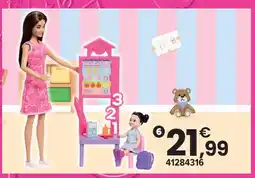 JouéClub Barbie coffret maitresse d’école offre