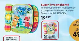 La Grande Récré Vtech super livre enchanté offre