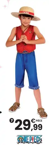JouéClub One piece déguisement luffy offre