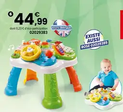 JouéClub Ma table d’activités bilingue multicolore offre