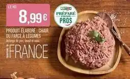 Match Produit élaboré: chair ou farce à légumes offre