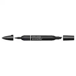 Bureau Vallée Winsor newton - promarker - marqueur double pointe - noir offre