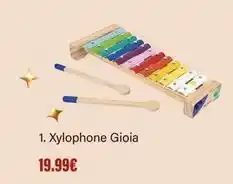 Monoprix Xylophone gioia offre