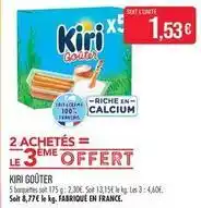 Match Kiri - goûter offre