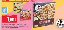 Match Carrefour - pizza cuite sur pierre offre