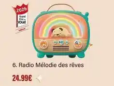 Monoprix Radio mélodie des rêves offre