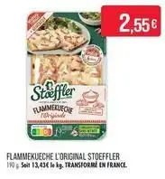 Match Stoeffler - flammekueche l'original offre