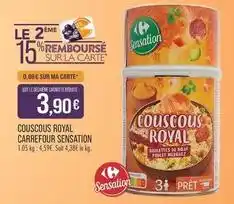 Match Carrefour - couscous royal sensation offre