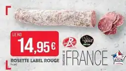 Match Label rouge - rosette offre