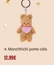 Monoprix Monchichi porte-clés offre
