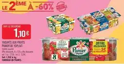 Match Yoplait - yaourts aux fruits panier offre