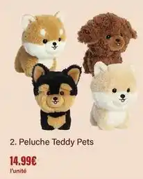 Peluche teddy pets