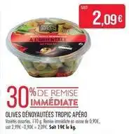 Match Olives denoyautees offre