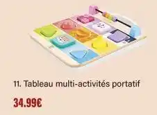 Monoprix Tableau multi-activités portatif offre