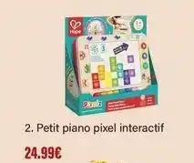 Hape - petit piano pixel interactif