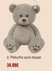 Monoprix Peluche maison offre