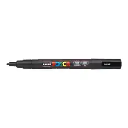Bureau Vallée Posca - marqueur peinture pointe fine - noir offre