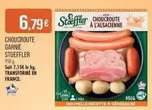Match Stoeffler - choucroute garnie offre