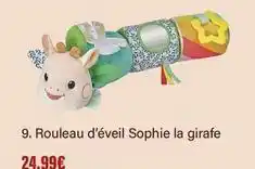 Monoprix Sophie la girafe - rouleau d'éveil sophie la girafe offre