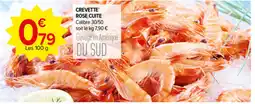 Carrefour Market CREVETTE ROSE Cuite offre