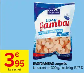 Pacific West Easy Gambas