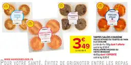 Carrefour Market Coudène TARTES SALÉES offre