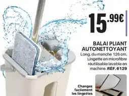 Shopix BALAI PLIANT AUTONETTOYANT offre