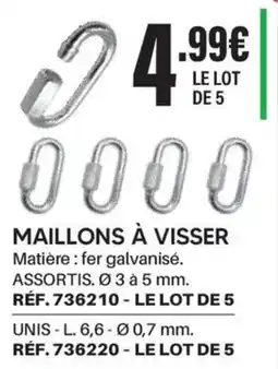 Shopix MAILLONS À VISER offre