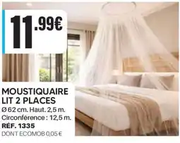 Shopix MOUSTIQUAIRE LIT 2 PLACES offre