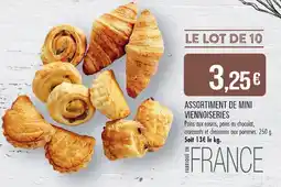 Match Assortiment de mini viennoiseries offre
